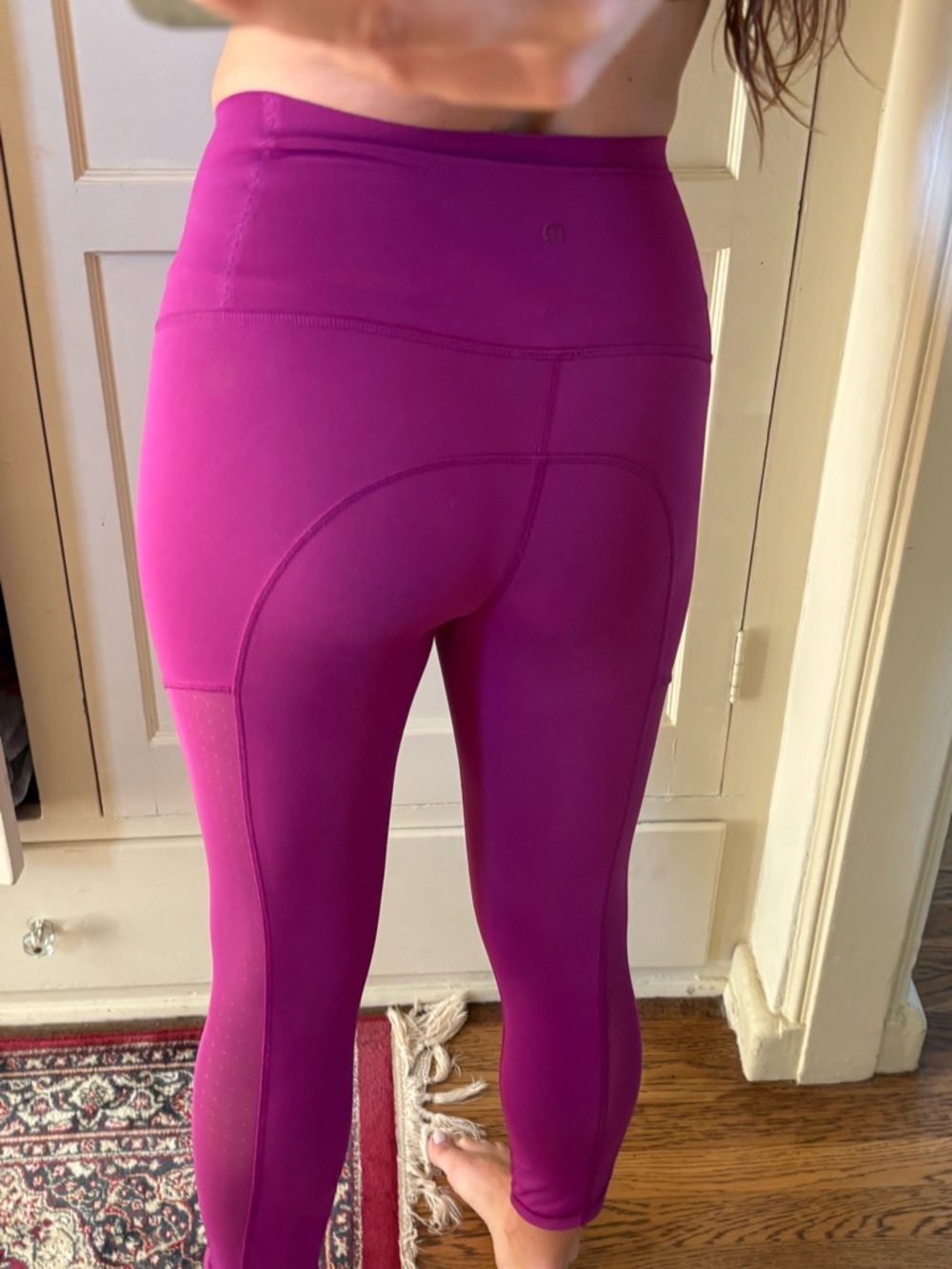 lululemon athletica Magenta/Purple High-Rise Leggings